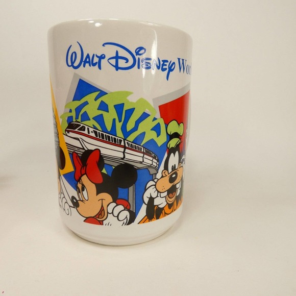 Walt Disney World Ceramic MOM Coffee Mug/Cup Mickey, Minnie, Donald, Goofy UEJYV - Picture 8 of 13